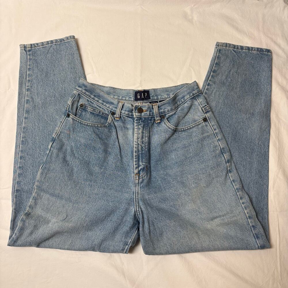 Vintage 90s GAP Reverse Fit Jeans Women’s High Rise Tapered Mom Jeans